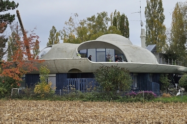 Visionäres Bauwerk seiner Zeit: Das Schalenhaus von Architekt Michael Balz in Leinfelden-Echterdingen