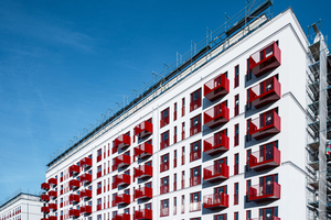  Das neue Quartier entsteht in Modulbauweise 