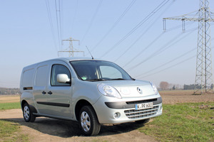  Der Testwagen: Renault Kangoo Maxi Z.E. mit 4 m³ LadevolumenFotos: Olaf Meier  