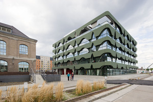  Das Showroom-Gebäude Label 2 in Berlim vom Büro HHF Architekten aus Berlin 