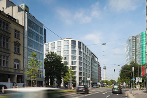  Das vom Düsseldorfer Büro ingenhoven architects entworfene Haus Kö-Blick in Düsseldorf 