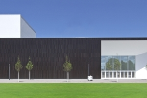  Den zweiten Preis erhielt das Büro Architekten.3P aus Stuttgart für den Neubau des Mediakomplexes auf dem CampusOne (MUT) in Karlsruhe 