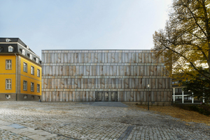  Neubau der Folkwang Bibliothek in Essen von Max Dudler aus Berlin Foto: Stefan Müller 