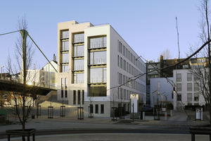  DreiEins - Büro- und Geschäftshaus Zoobrücke in Düsseldorf vom Büro Dr. Reiner Götzen Creatives Planen GmbH aus Ratingen Foto: Clemens Reißner 