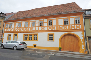 In Bayer gab es einen ersten Preis für die Restaurierung eines Hauses aus dem 15. Jahrhundert in Gerolzhofen 