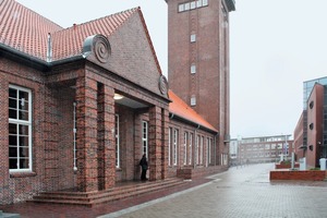  Im denkmalgeschützten Teil der Alten Fleischwarenfabrik in Oldenburg befinden sich heute Behörden der Stadt 