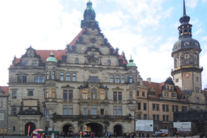  Das Georgentor, Teil des Dresdner Schlosses, wurde saniertFotos: epasit 