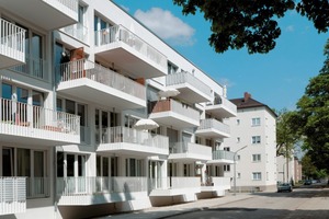  Der Sonderpreis „Freiraumgestaltung im Wohnungsbau“ ging an die Aufwertung des Quartiers am Piusplatz durch die GEWOFAG München
Foto: Ingrid Scheffler 