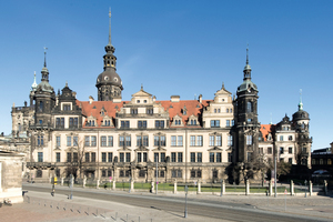  Das Dresdner Schloss vereint aufgrund seiner fast 500-jährigen Geschichte unterschiedlichste Baustile in einem Gebäude 