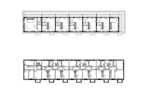  Grundriss 2. Obergeschoss, Maßstab 1:400 