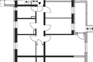  Grundriss mit Erweiterung, Maßstab 1: 250 