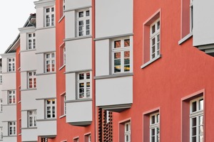  Bei der Fassadensanierung des Walkürenrings in Braunschweig konnten denkmalpflegerische Bedenken gegen die Verwendung eines WDVS zerstreut werden  