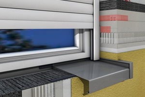  Modell mit optimal ausgeführten Fensteranschlussdetails 
