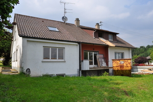  Südansicht des Steinhauses vor der Sanierung 