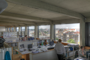  Blick in das Architekturbüro von Peter Schmucker 