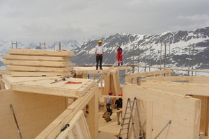  Aufbau des Holzständerwerks 
