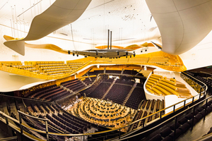  Die Ile de France Plâtrerie aus Frankreich erhielt für die Philharmonie Paris den Grand Prix 2016 Foto: Raphael Demaret 