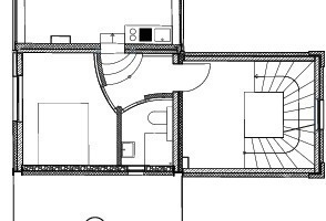  Grundriss 1. OG und Zwischengeschoss 