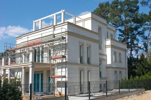  Stuckarbeiten beim Neubau einer Villa in Berlin 