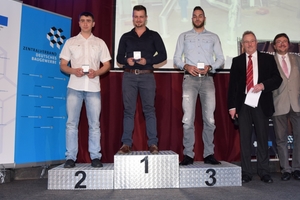  Auf den Siegerpodest stehen bei den Wärme-, Kälte- und Schallschutzisolierern Jan Genge (Gold), Andreas Meier (Silber) und Daniel Petrovic (Bronze) 