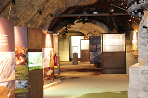  Blick in den Bunker Mooseum im Passeiertal in der Südtiroler Bergwelt<br />Foto: Bunker Mooseum 