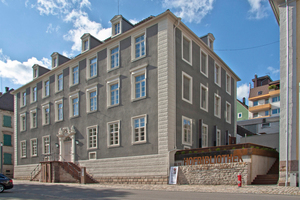  Die Alte Hofbibliothek in Donaueschingen von außen und innen 