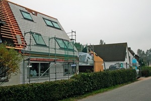  Großzügige Dachfenster gewährleisten eine gute Versorgung mit Tageslicht im Siedlerhaus 