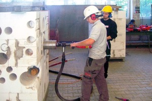  Die Ausbildung zum Bauwerksmechaniker führt zu einem Spezialberuf mit guten ZukunftsaussichtenFoto: Fachverband Betonbohren und -sägen 