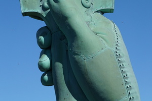  Schwertheft der Hermannsskulptur 