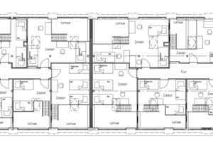  Grundriss 4. Obergeschoss 