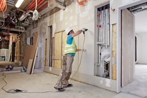  Insbesondere die im Krankenhausbau geltenden strengen Anforderungen an den Schall- und Brandschutz verlangen nach leistungsfähigen Konstruktionen und einer fachgerechten Ausführung Fotos: Saint-Gobain Rigips 