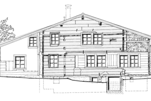  Das 1175 im Kanton Schwyz erbaute und mittlerweile demontierte Nideröst Haus ist das älteste Holzhaus Europas 