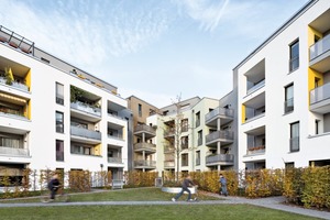  Barrierefreie Wohnungen im industriell geprägten Viertel&nbsp; in Köln-Buchheim&nbsp;nach einem Entwurf von Molestina Architekten
Foto: Jens Willebrand  