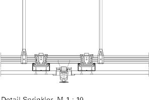  Detail Sprinkler, Maßstab 1:10 