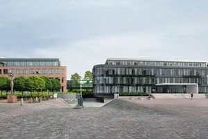  Mit der Erneuerung des Hauptgebäudes der BGV in Karlsruhe entstand eines der umweltfreundlichsten Bürogebäude Deutschlands<br /> 