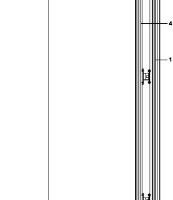  Fassadenschnitt, Maßstab 1 : 20↓
1	Ausgestellte Fenstererker 
	aus 3 mm Stahlblech2	Wasserspeier3	Fassadenmarkise als Sonnenschutz4	Festverglasung aus 3fach-Isolierglas5	Wandanschluss mit Winkeln und
	Schwerlastankern6	Holzverkleidung7	Profilsystem aus Stahl und Aluminium8	Dämmung mit Kern aus PU-Schaum WLG 024 