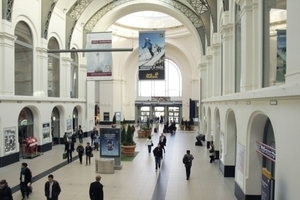  Ein letzter Blick in die große Halle des Stuttgarter Bahnhofs
Foto: Benedikt Kraft
 