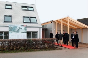  Am 19. November war die offizielle Eröffnung des LichtAktiv Hauses, dem deutschen Beitrag zum europaweiten Experiment Model Home 2020 der Firma Velux 