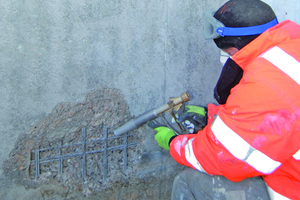  Bewehrungsstähle metallisch rein strahlen 