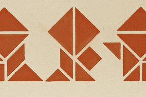  Das mehr als 3000 Jahr alte Tangramspiel aus China besteht aus einem Quadrat, das in sieben Formen – fünf unterschiedlich große Dreiecke, ein Quadrat und ein Rhombus – aufgeteilt ist. Aus diesen Grundformen lassen sich mehr als 2000 harmonisch wirkende Fo 
