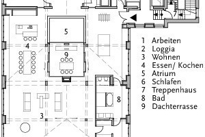  Grundriss 3. Obergeschoss,Maßstab 1 : 500 