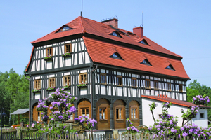  Das in Zgorzelec/Görlitz wieder aufgebaute und frisch restaurierte Stellmacherhaus 