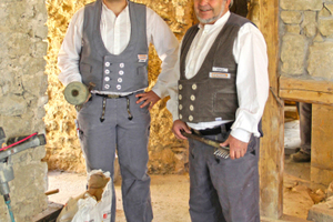  Sohn Georg Dengel und Vater Hubert Dengel von der Dengel-Bau GmbH aus Schöntal-Berlichingen 