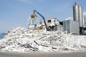  Recyclingwerk der Veka Umwelttechnik in BehringenText + Fotos: Thomas Wieckhorst 