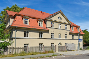  Die denkmalgeschützte Fassade der Schwabestraße 11 bleibt dank Innendämmung erhalten 