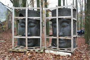  Buddhafiguren warten auf die VerarbeitungFotos: Thomas Wieckhorst 