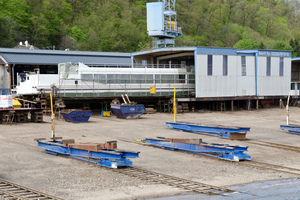  Enger Terminplan: Das neue Fahrgastschiff Napoleon soll die Werft so schnell wie möglich Richtung Breisach verlassenFotos: quick-mix 